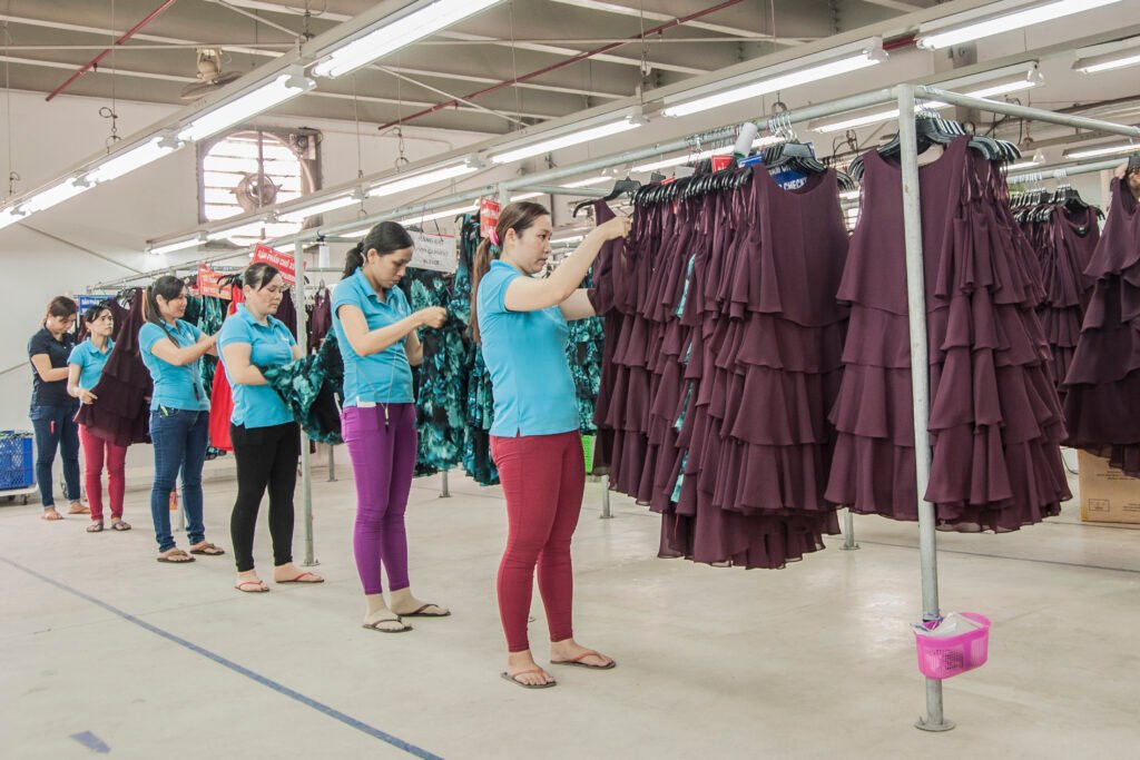 Song Ngoc Garments Co. Ltd | Công ty may mặc Song Ngọc - Finishing room 1